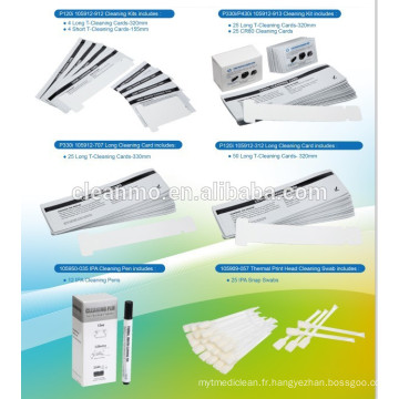 Zebra 105999-805 Cartes de nettoyage pour l&#39;imprimante de cartes thermiques re-transfert série ZXP8